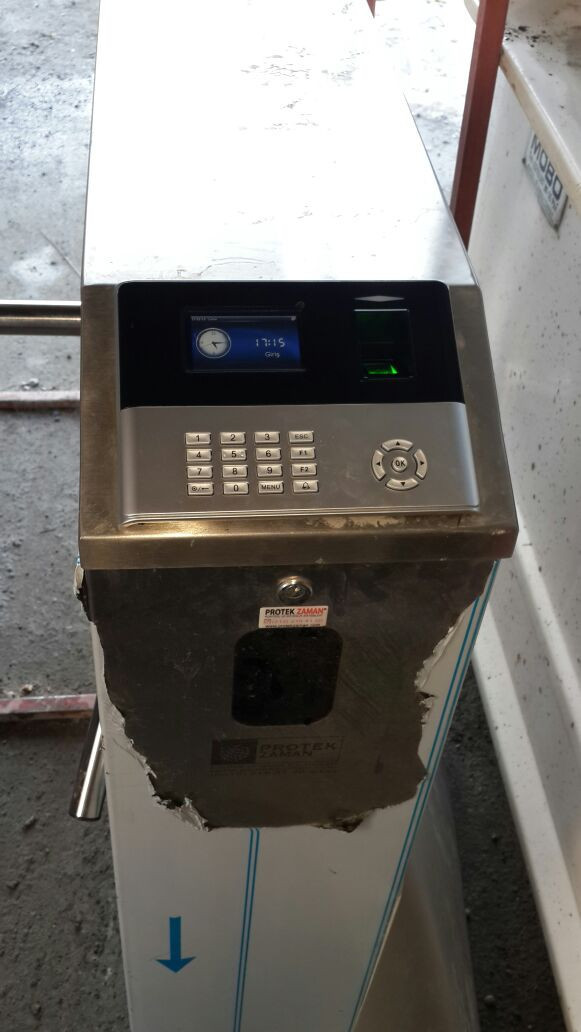 U990-ID Parmak İzi Okuyucu Montaj Görüntüleri